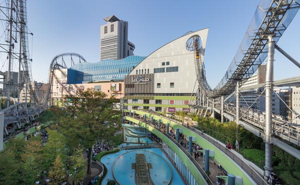 Thunder Dolphin Tokyo Dome City japan roller coaster